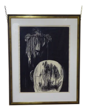 Leonard Baskin Lithograph Print