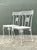 Vintage Salterini Greek Key Wrought Iron Dining Chairs, Attributed - A Pair For Sale - Image 11 of 12