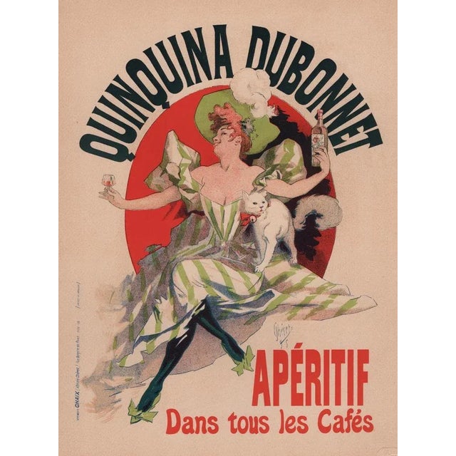 J. Chéret, Quinquina Dubonnet from Les Maîtres de L'Affiche, 1898, Original Lithograph For Sale - Image 12 of 12