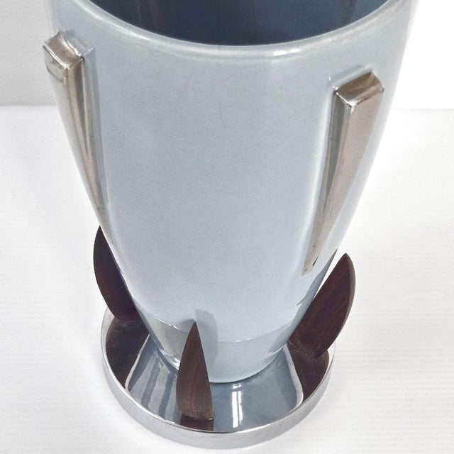 Vintage Scandinavian Art Deco Vase, 1920s For Sale - Image 11 of 15