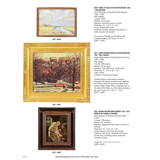 Vintage Oil Painting of a Monk in a Wine Cellar by Eduard Von Grützner For Sale In New York - Image 6 of 6