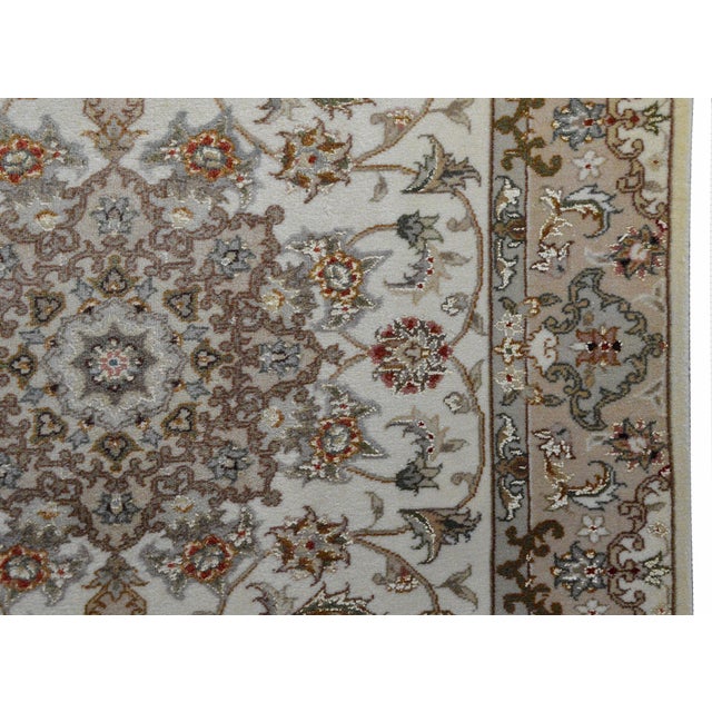 1980s Vintage Tabriz-Style Runner For Sale - Image 5 of 11