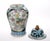 Large 19th Century Chinese Export Hand-Painted Enameled Lidded Decorative Urn For Sale In New York - Image 6 of 14