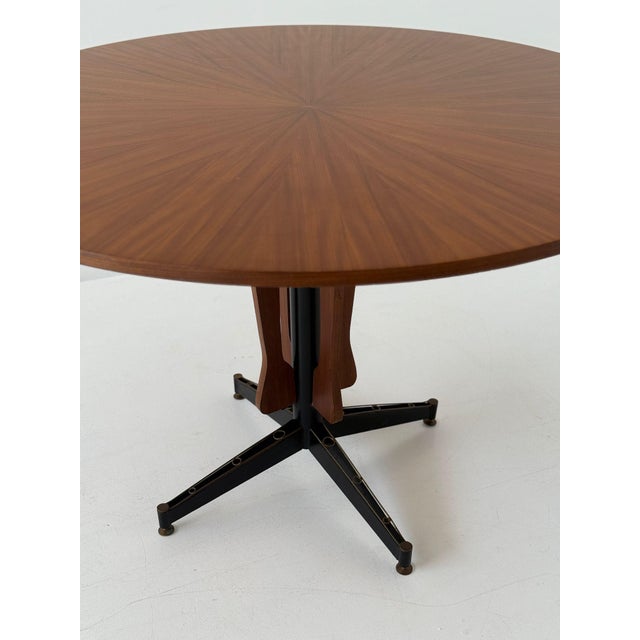 Round Table by Carlo Ratti, 1960s For Sale - Image 3 of 5