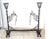 19th Century French Bronze and Wrought Iron Fireplace Stand For Sale - Image 10 of 11