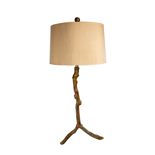 Mid 20th Century Pair Of Branch Lamps For Sale In New York - Image 6 of 8