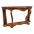 19th Century Walnut Burl Console Table Louis Philippe For Sale - Image 3 of 6