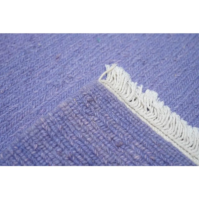 Blue Sumak Runner 2'8'' X 7'11'' For Sale - Image 8 of 11