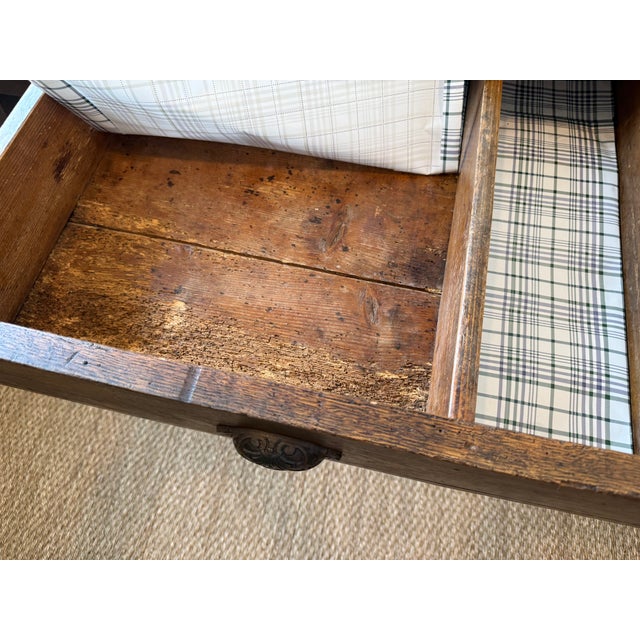 19th Century Chestnut Single Drawer Table From the South of France For Sale - Image 14 of 15