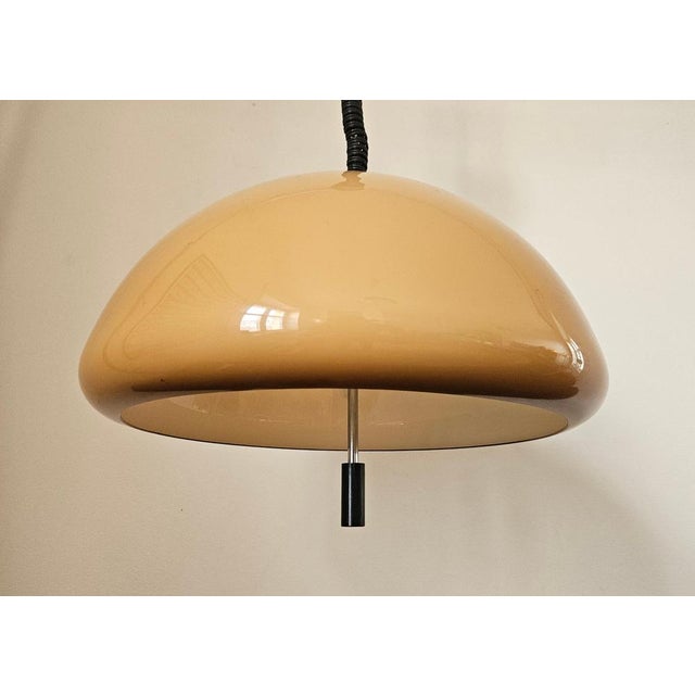 Mid-Century Pendant by Luigi Massoni for Guzzini, Italy, 1970s For Sale - Image 4 of 14