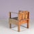 Brown Teak Wooden Side Chair in Rietveld Crate, Netherlands, 1960s, Set of 4 For Sale - Image 8 of 12