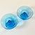 1940s Art Deco Boho Chic Hollywood Regency Depression Era Pressed Glass Candle Holders - A Pair For Sale - Image 9 of 13