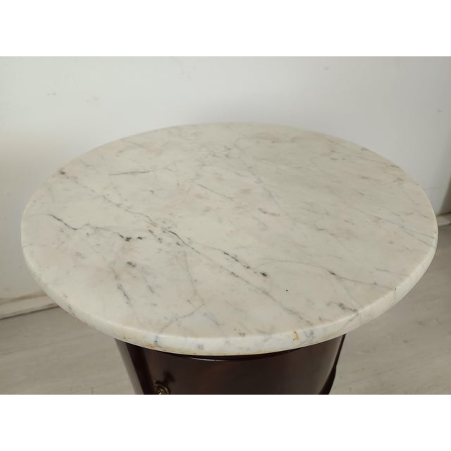 Louis Philippe Marble Side Table For Sale - Image 16 of 18