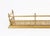 Antique Victorian Brass Fireplace Fender, 1800s For Sale - Image 4 of 11