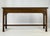 Late 20th Century Late 20th Century Traditional Walnut & Burl Wood Serpentine Console Table For Sale - Image 5 of 15