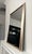 Late 20th Century Contemporary Transitional Brushed Silver Finish Solid Large Wall Mirror For Sale - Image 5 of 11