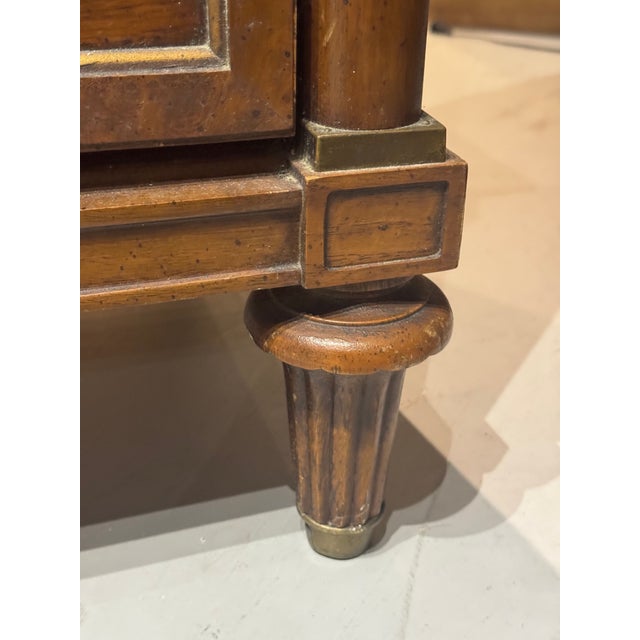 Vintage Thomasville Greek Key Armoire in the Hollywood Regency Style, C. 1970s For Sale - Image 12 of 18