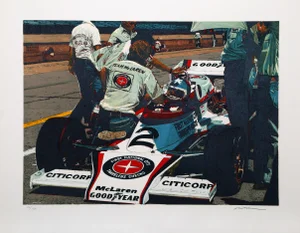 Team McLaren, Ron Kleemann Screen Print