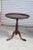 Traditional Vintage Mahogany Carved Pie Crust Accent Table For Sale - Image 9 of 10
