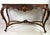 Antique Italian Marble Topped Hand Carved Walnut Console For Sale - Image 12 of 12
