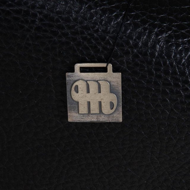 Animal Skin Three-Seater Sofa in Black Leather from Musterring For Sale - Image 7 of 11