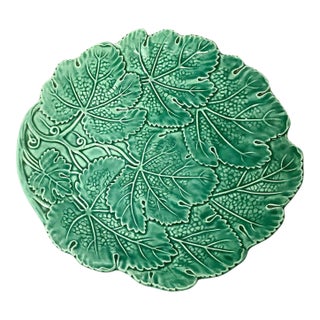 Vintage Italian Majolica Salad Plate For Sale