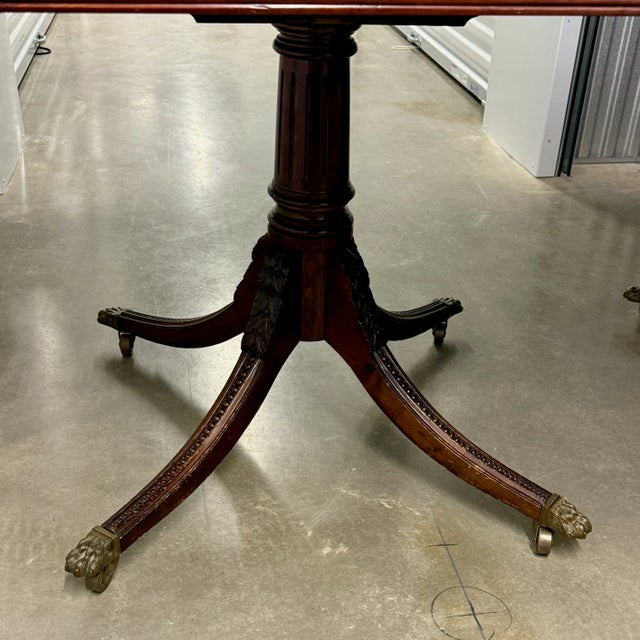 Vintage Double Pedestal Dining Table For Sale - Image 16 of 16