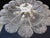 1960s Clear Graniglia Murano Leaves Flush Mount For Sale - Image 6 of 6