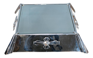 Art Deco Silver Plate Cake Stand, 1920