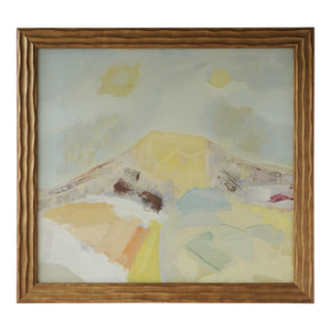 20th Century Abstract Expressionist Landscape Original Painting by Linda Kolar (D. 2020)