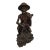 Mid 20th Century Realism Balinese Macassar Ebony Fisherman Masterpiece Sculpture by Darsana (Mas, Bali) For Sale