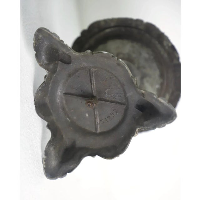 Antique French Oil Lamp Stand For Sale - Image 6 of 6