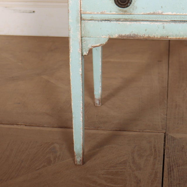 English Painted Bedside Cabinet, 1890s For Sale - Image 5 of 10