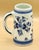 Mid 20th Century Hand-Painted Dutch Delft Blue & White Stein / Tankard For Sale - Image 10 of 11