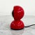 Red Eclisse Table Lamp by Vico Magistretti for Artemide, 1960s, in Worn conditions. Designed 1960 to 1969 This piece has...