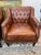 Adoorne Chesterfield Leather Chairs For Sale - Image 4 of 6