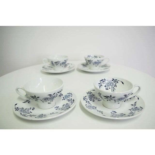 Laveno 1856, italy, 50s, set of cups. H17 x d10,5 h2 x d17 this piece has an attribution mark, i am sure that it is...