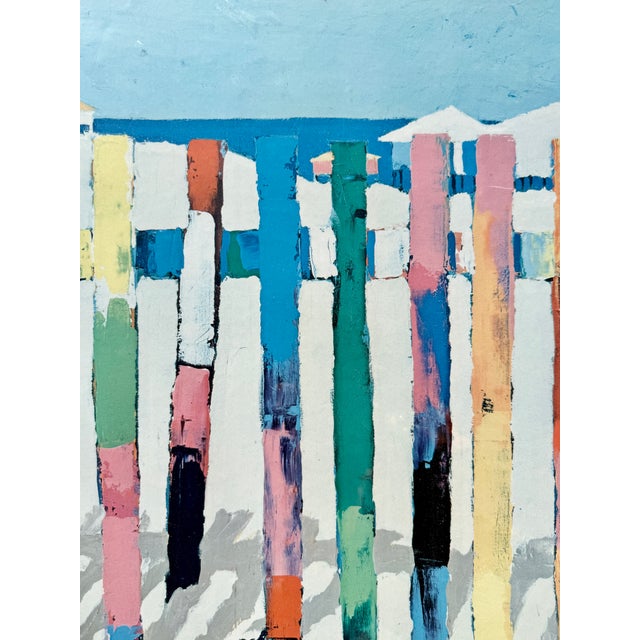 "Rainbow Beach" by Dan Poole Offset Print For Sale - Image 9 of 9