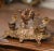 Metal 19th Century French Gilt Spelter Rooster Inkwell Signed A. Bossu For Sale - Image 7 of 12