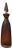 Italian Incisi Bottle in Murano Glass by Venini, 1980s For Sale