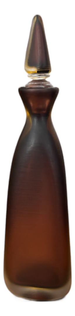 Italian Incisi Bottle in Murano Glass by Venini, 1980s