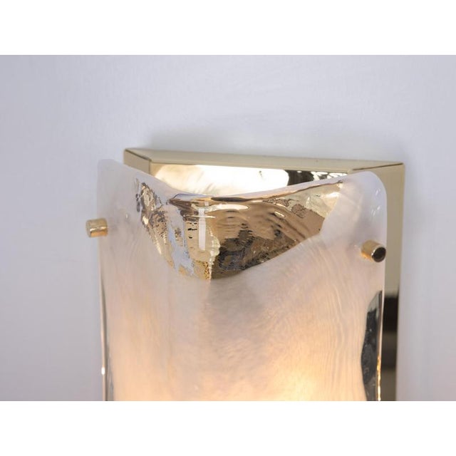 Kalmar Mid-Century Murano Glass Wall Sconce from Kalmar, Austria, 1960s For Sale - Image 4 of 14