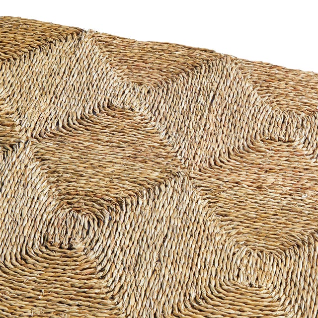 Rush House for Chairish Original Seagrass Rug, 6' x 9' For Sale