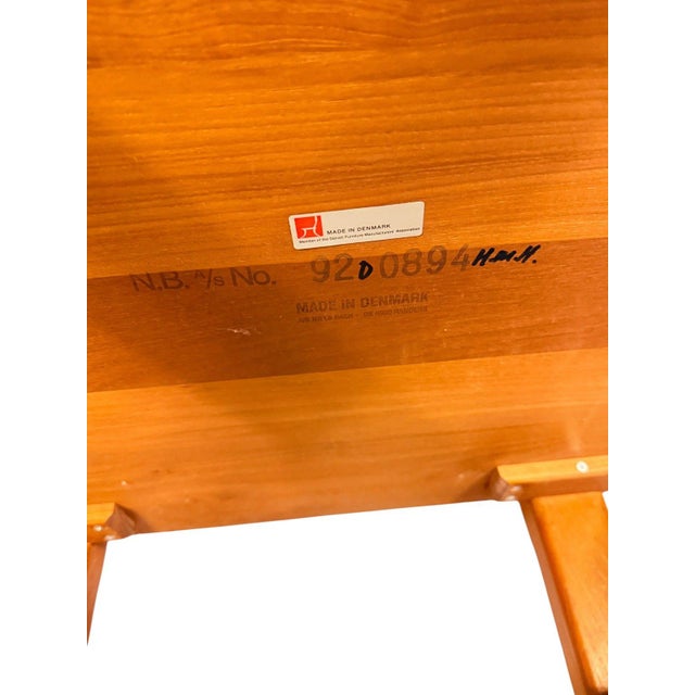 Mid-Century Danish End / Side Table by Niels Bach, 1960s For Sale - Image 11 of 11