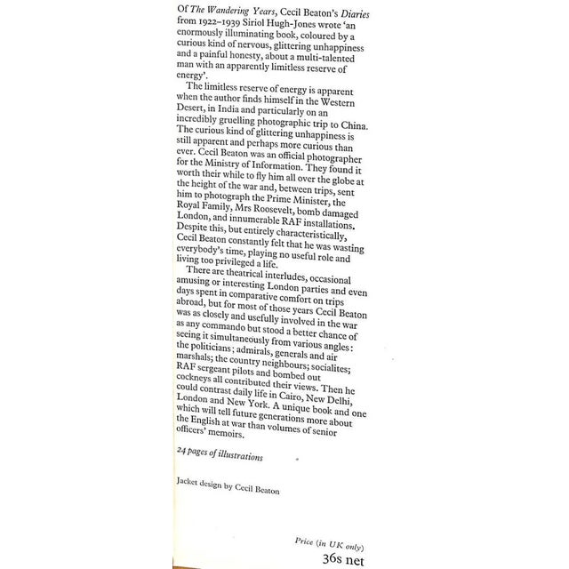 "Cecil Beaton's Diaries 1939-44 the Years Between" 1965 Beaton, Cecil For Sale In New York - Image 6 of 12