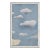 Clouds II Art Print in Silver Frame by Paule Marrot For Sale