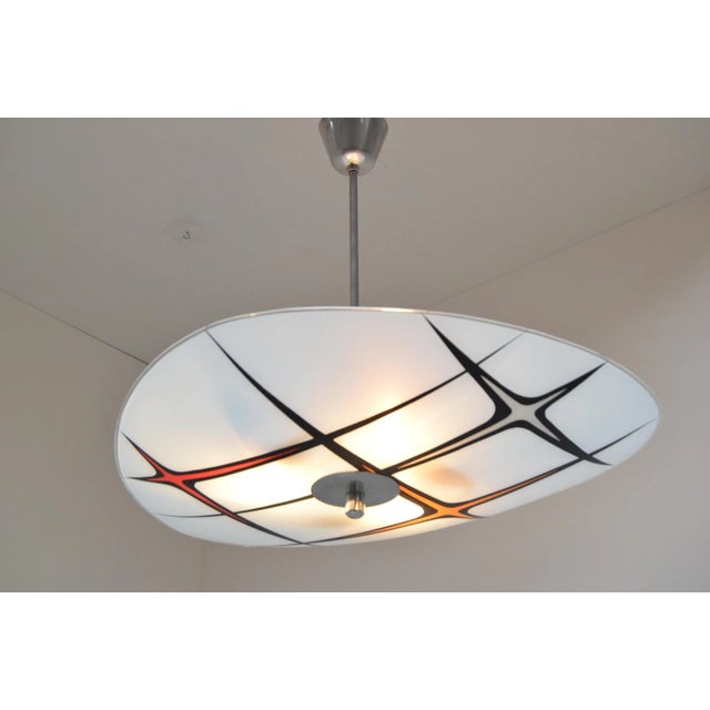 Gold Glass Pendant from Napako, 1970s For Sale - Image 8 of 10