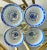 Late Mid-Century Chinese "Rice Grain" Porcelain Chawan Aka Tea Cups- Set of 4 For Sale - Image 9 of 13