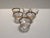Murano Glass Medici Gold Rim Dessert Bowl Set, 1970s, Set of 6 For Sale - Image 3 of 9