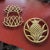 1970s Brass Pineapple Trivets - a Pair For Sale - Image 4 of 4